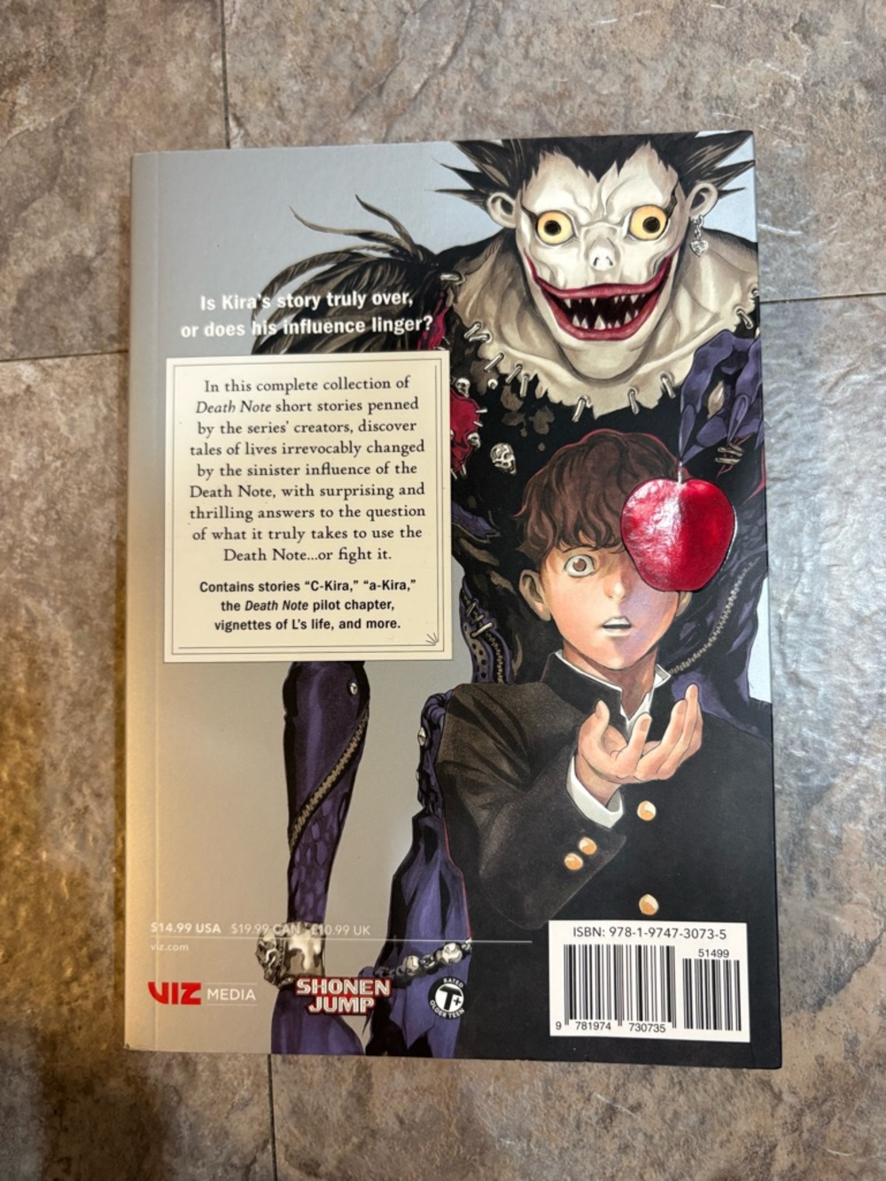 Death Note Short Stories Graphic Novel - Red Apple Cover - Picture 3 of 3
